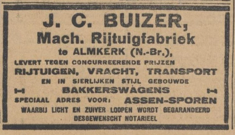 Advertentie Buizer